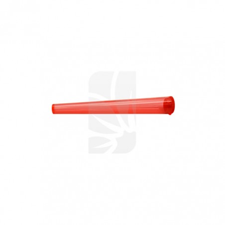 Acrylic Tube for Storage 115 mm-RED. 0'20 €