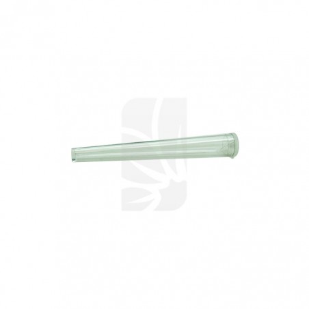 Acrylic storage tube 115 mm TRANSPARENT