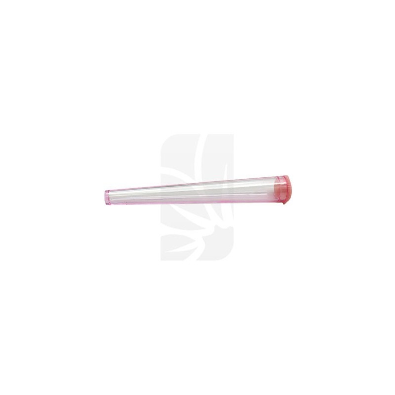 Acrylic Storage Tube 115 mm. PINK Acrylic Storage Tube 115 mm. PINK