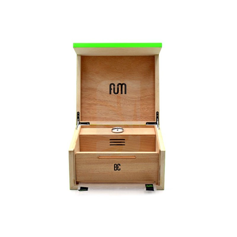 Caja de curado de mesa 50/60 gr Verde (Humidor) Caja de curado de mesa 50/60 gr Verde (Humidor)