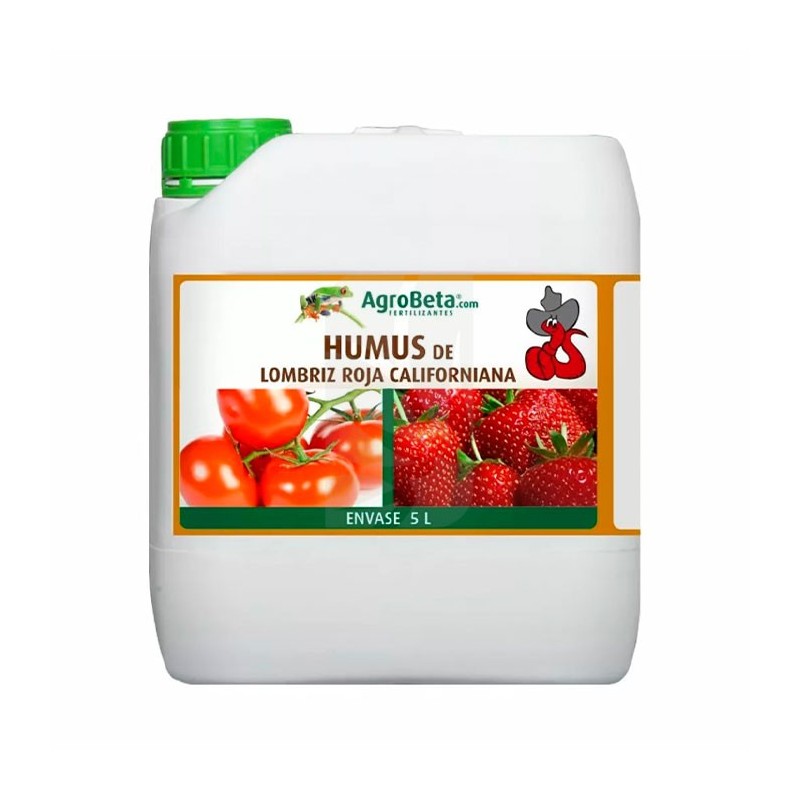 Humus de Lombriz 5 Litros Agrobeta Humus de Lombriz 5 Litros Agrobeta
