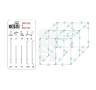 DARK BOX TOWER DBT290 290 x 290 x 235 cm. DARK BOX TOWER DBT290 290 x 290 x 235 cm.