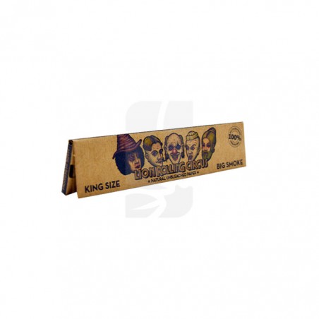 Papel de Liar Unbleached en King Size de Lion Rolling Circus