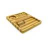 RAW Backflip Bamboo Rolling Tray with Magnets