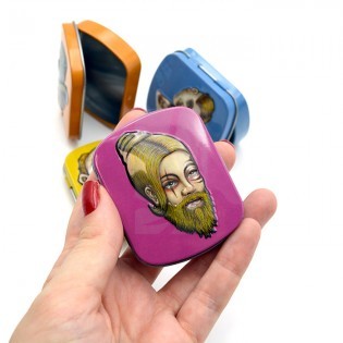 Caixa de conservação ➡️ Mini Lata Sexy Sadie Lion Rolling Circus