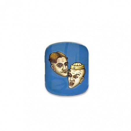 Mini boîte en étain Silverfuck & Jelly Belly Lion Rolling Circus