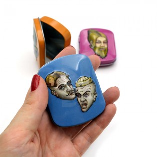 Mini Lata Silverfuck & Jelly Belly Lion Rolling Circus