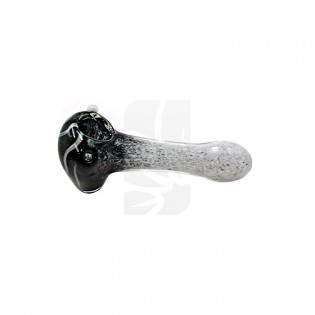 Comprar Colour Changing Glass Pipe - White/Black barato
