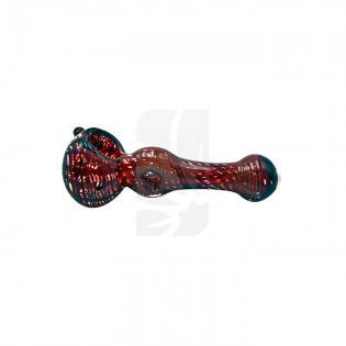 Colour Changing Glass Pipe Red