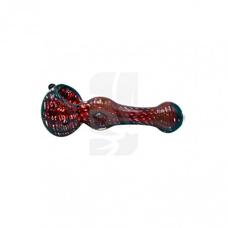 Colour Changing Glass Pipe Red