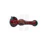 Colour Changing Glass Pipe Red