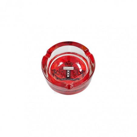 Comprar Cenicero de Ámsterdam en Rojo de Cristal mejor precio y barato