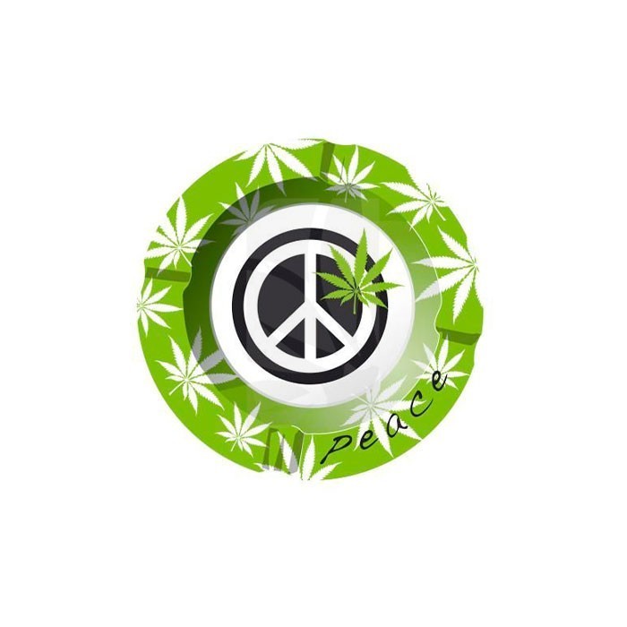 Posacenere in Metallo Peace 1