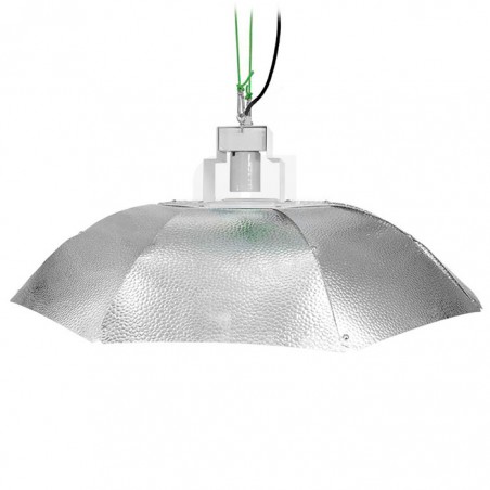 Large Silver Parabolic Reflector