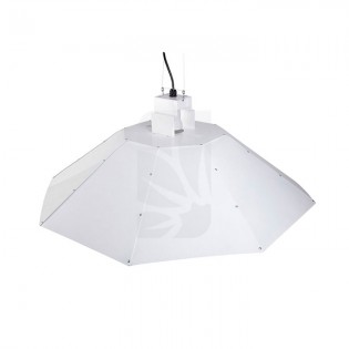Medium White Parabolic Reflector