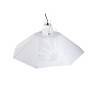Medium White Parabolic Reflector