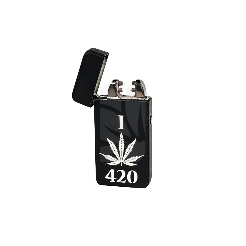 Mechero Plasma Lighter I Love 420