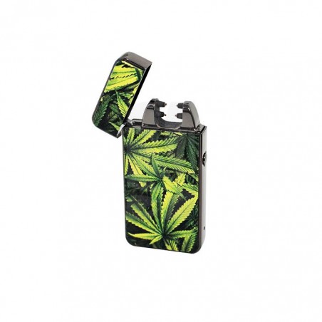 Mechero Plasma Lighter Leaf