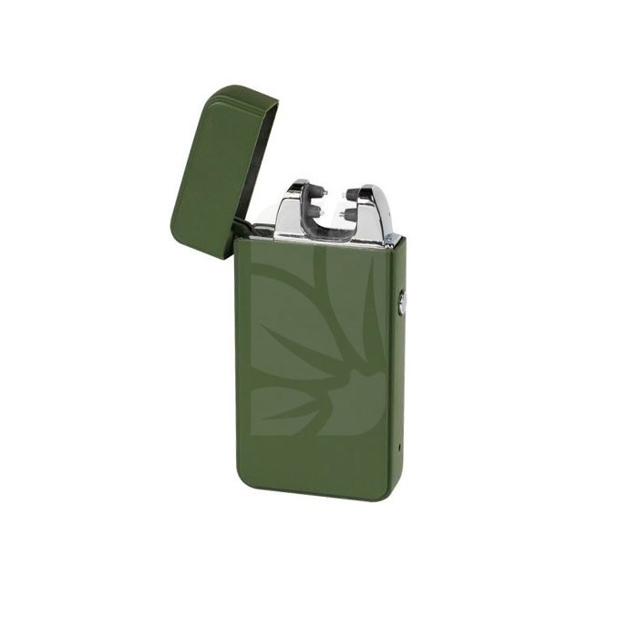 Briquet Plasma Vert Mat