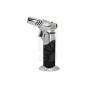 Mechero Torch Black with Silver