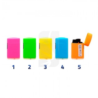 Mechero Atomic Jet Best neon Varios colores