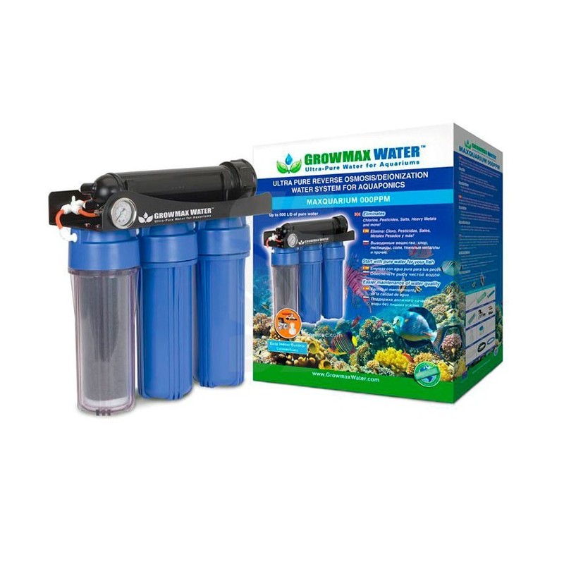Umkehrosmose- + Deionisierungssystem Maxquarium 000 PPM