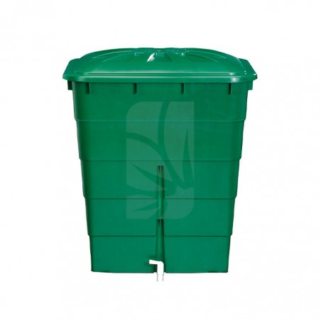 DEPÓSITO CUADRADO VERDE 300 L (77 x 62 x 83 cm.)