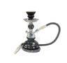 25 cm 1-hose zodiac black hookah