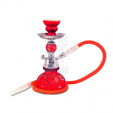 Shisha 25 cm. 1 Mang. Signos Roja