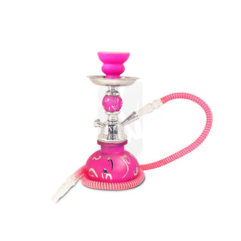 25 cm 1-hose zodiac purple hookah