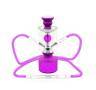 Tebas Shisha Fuchsia mit 2 Schläuchen 25 cm