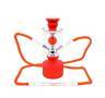 Shisha Tebas rossa a 2 tubi 25 cm