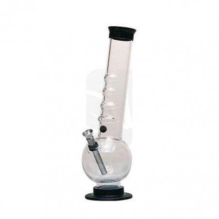 Bong acrilico 1.5'' clear 26 cm.