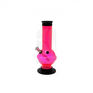 Bong acrilico fluorescente  18 cm.