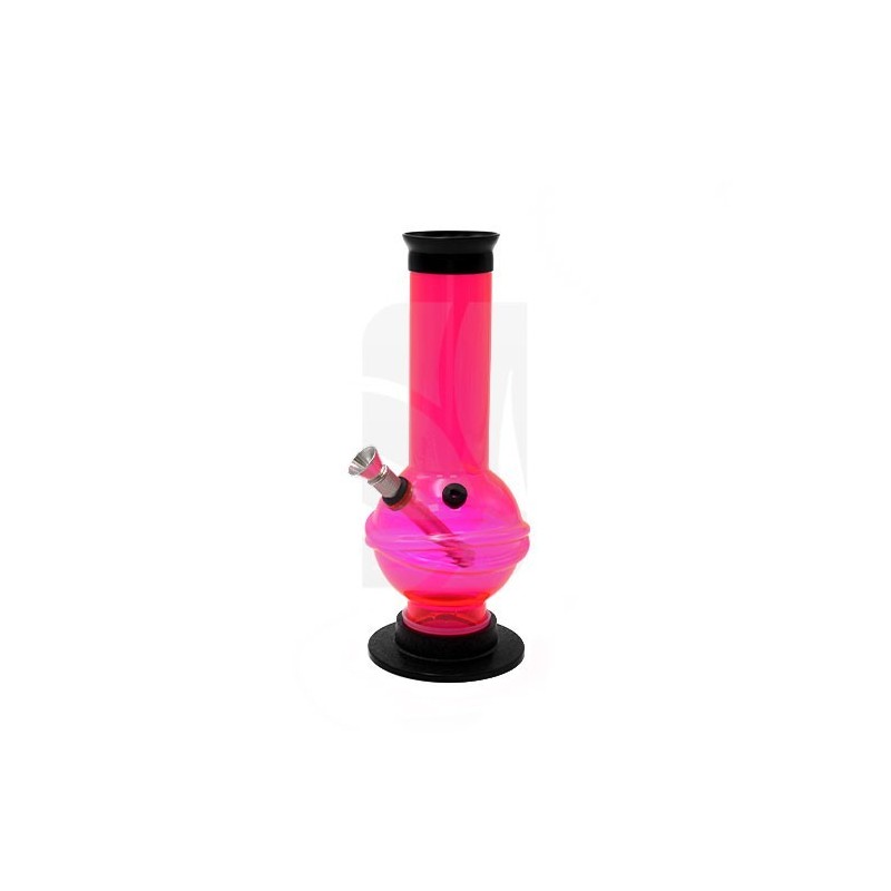 Bong acrilico fluorescente 18 cm. Bong acrilico fluorescente 18 cm.