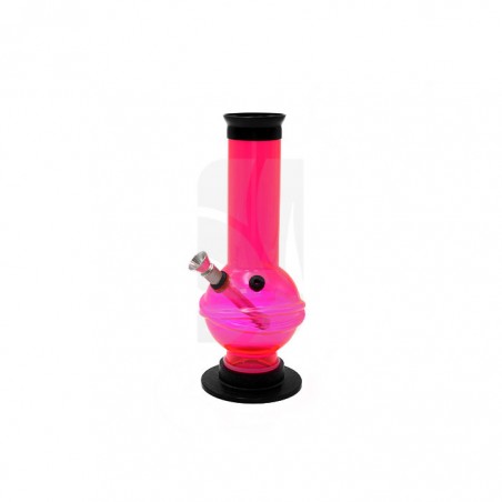 Bong acrilico fluorescente  18 cm.