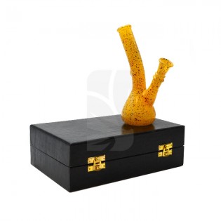 Bong Cónico de Vidrio Coloreado en Caja