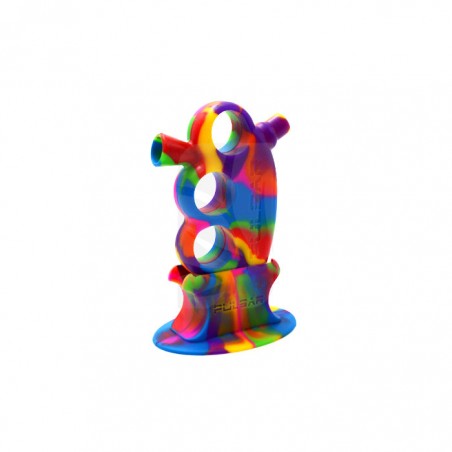 Comprar Bong de Puño Americano con Soporte de Silicona barato