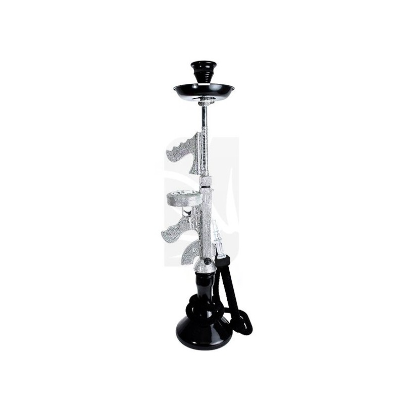 Shisha Mr. Smith Thompson 61 cm. Plata Shisha Mr. Smith Thompson 61 cm. Plata