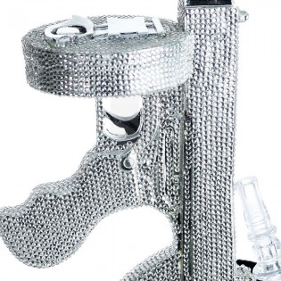 Mr. Smith Thompson silver hookah 61 cm