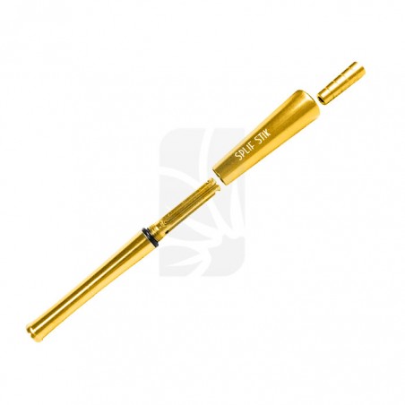 Red Eye Spliff Stick Pfeife Gold