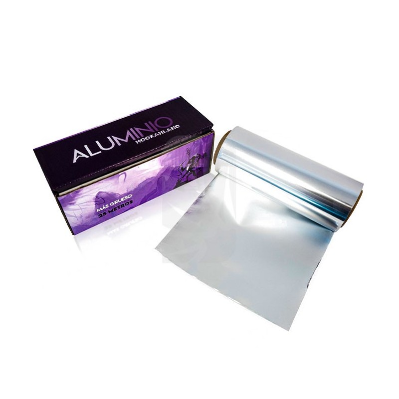 Papel Aluminio Hookahland 25 mts. Papel Aluminio Hookahland 25 mts.