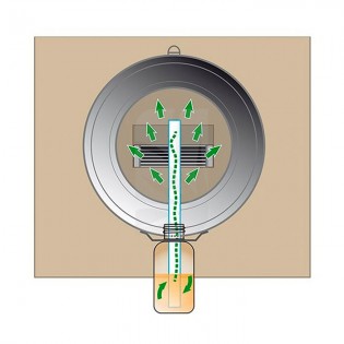 ODOR-CONNECT MAGIC 125 MM AIRFAN