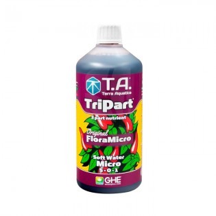 Tripart Flora Micro Agua Blanda 1 Litro Terra Aquatica