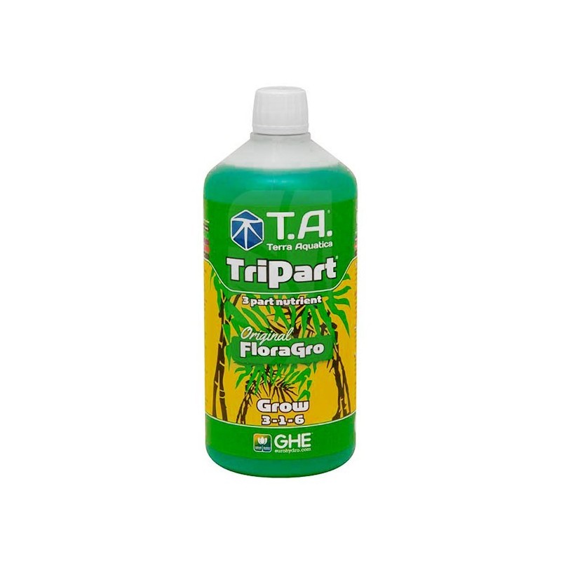 Tripart Grow 1 Litro Terra Aquatica Tripart Grow 1 Litro Terra Aquatica