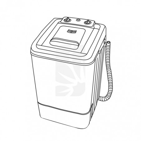 Bubblextractor grande 8 kg (49 x 44 x 80 cm)