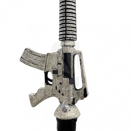 M16 hookah 95 cm Strass