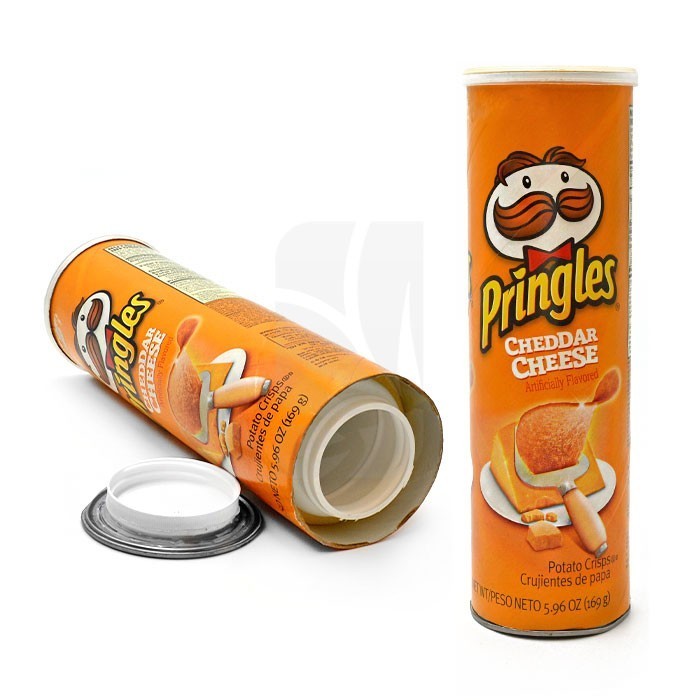 BOTE PRINGLES AMARILLO - Ocultación