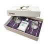 Estuche Cannagin 70 cl. con 2 copas Set Estuche Cannagin 70 cl. con 2 copas Set