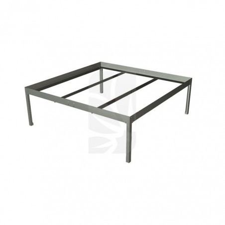 Soporte para bandeja negra (0,8 x 0,8 m)